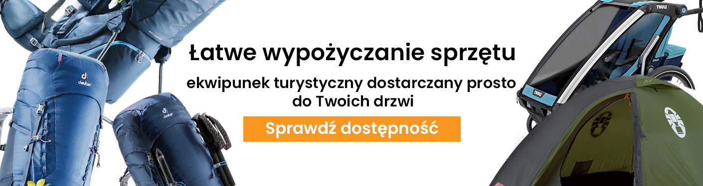 Wynajem sprzętu turystycznego
